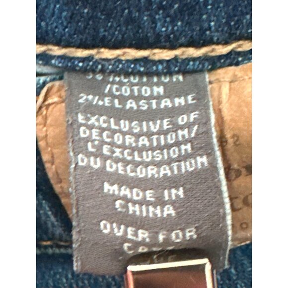 Abercrombie Fitch Size 0 Y2K Stretch Bootcut Jeans Low Rise Vintage Denim - Picture 7 of 12